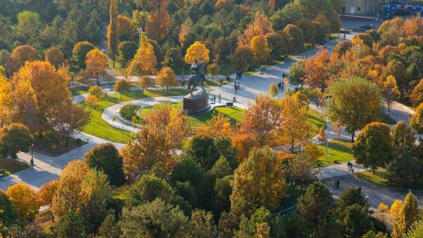 Золотая осень в Ташкенте: Где найти лучшие виды для прогулок и фото - Sputnik Ўзбекистон