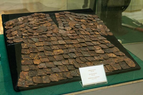 XIV asrga tegishli jangchi zirhi - Sputnik O‘zbekiston