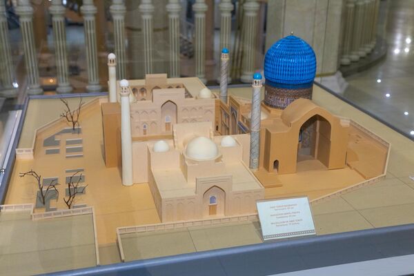 Go‘ri Amir maqbarasining maketi (XV asr. Samarqand) - Sputnik O‘zbekiston