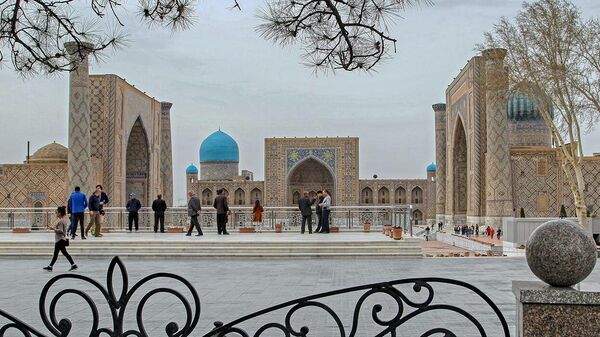 Ploshad Registan''(Samarkand) - Sputnik O‘zbekiston