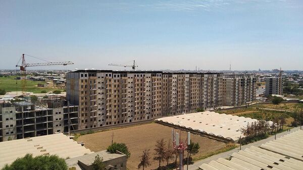 Строительство многоквартирных домов - Sputnik Узбекистан