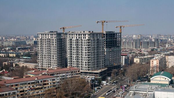 Stroitelstvo mnogoetajki - Sputnik O‘zbekiston