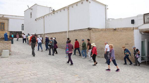 Туристы в Узбекистане - Sputnik Узбекистан