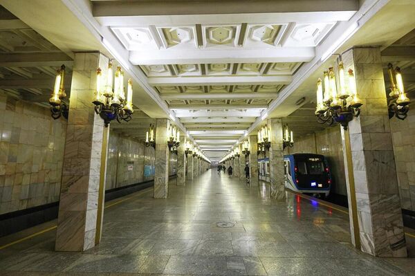 &quot;Пушкин&quot; метро бекати (Чилонзор линияси) - Sputnik Ўзбекистон
