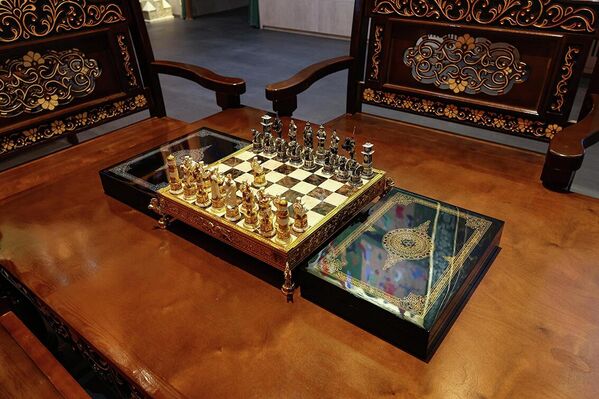 Sharq shaxmati: O‘zbekiston sivilizatsiyasi muzeyidan ajoyib ko‘rgazma - Sputnik O‘zbekiston