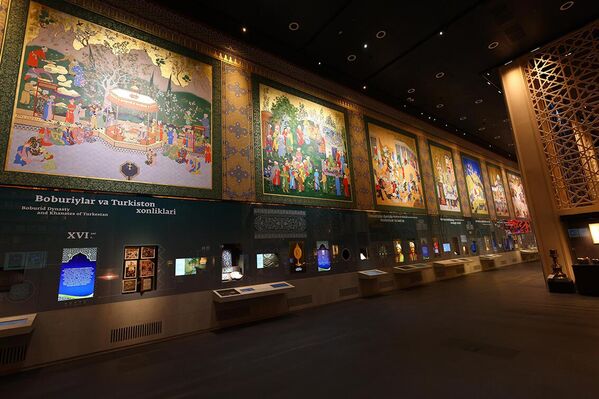 Katta hajmdagi sharqona miniaturalarga ega stend - Sputnik O‘zbekiston