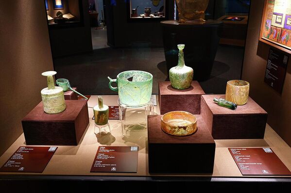 Ipak yo‘li artefaktlari: qadimiy shisha idishlar - Sputnik O‘zbekiston