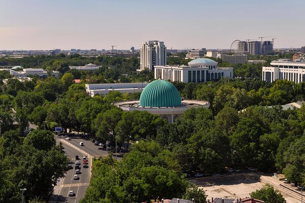 Istiqlol ko‘chasidagi Temuriylar tarixi davlat muzeyi. - Sputnik O‘zbekiston