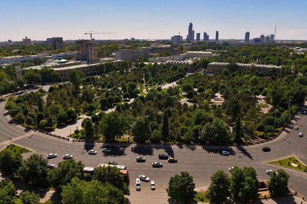 Amir Temur xiyoboni panoramasi. - Sputnik O‘zbekiston