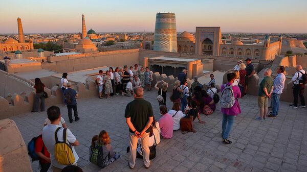 Туристы в Узбекистане - Sputnik Ўзбекистон