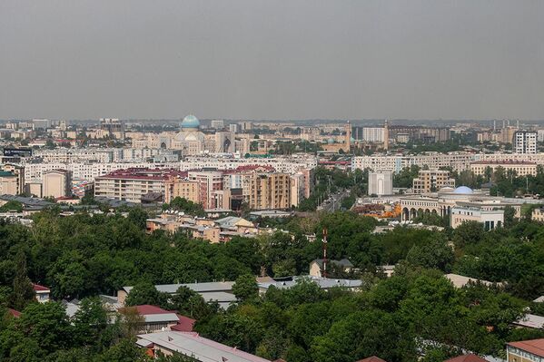 Вид на город Ташкент с высоты - Sputnik Ўзбекистон