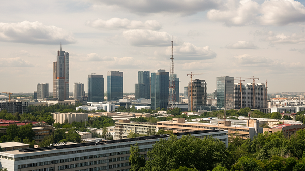 Вид на город Ташкент с высоты - Sputnik Узбекистан