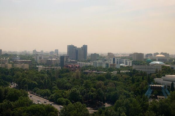 Вид на город Ташкент с высоты - Sputnik Ўзбекистон