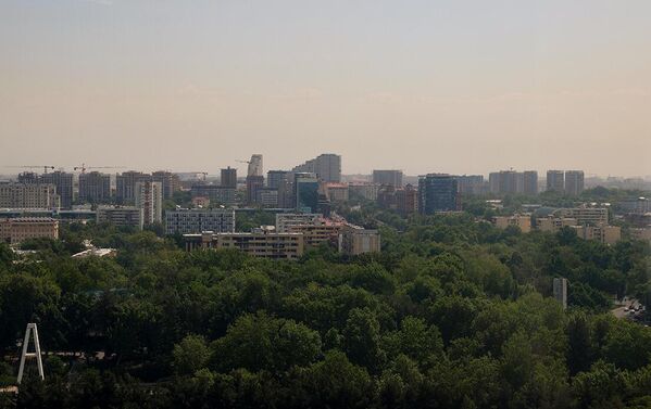 Вид на город Ташкент с высоты - Sputnik Ўзбекистон