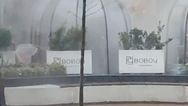 Небольшой пожар произошел на гастроулице Тараса Шевченко - Sputnik Узбекистан