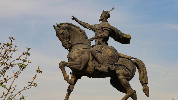 Тошкентдаги Амир Темур ҳайкали - Sputnik Ўзбекистон