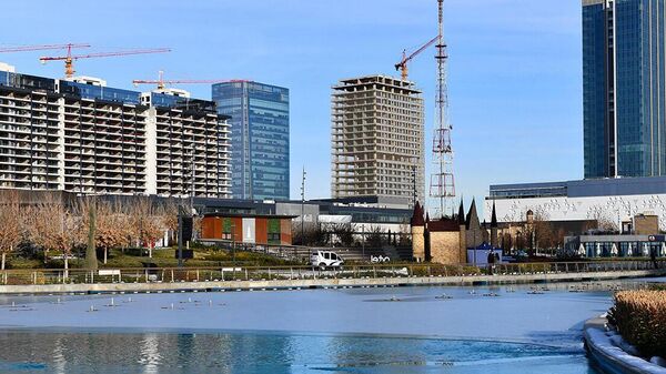 Ташкент-Сити —   строящийся деловой центр в Ташкенте - Sputnik Узбекистан