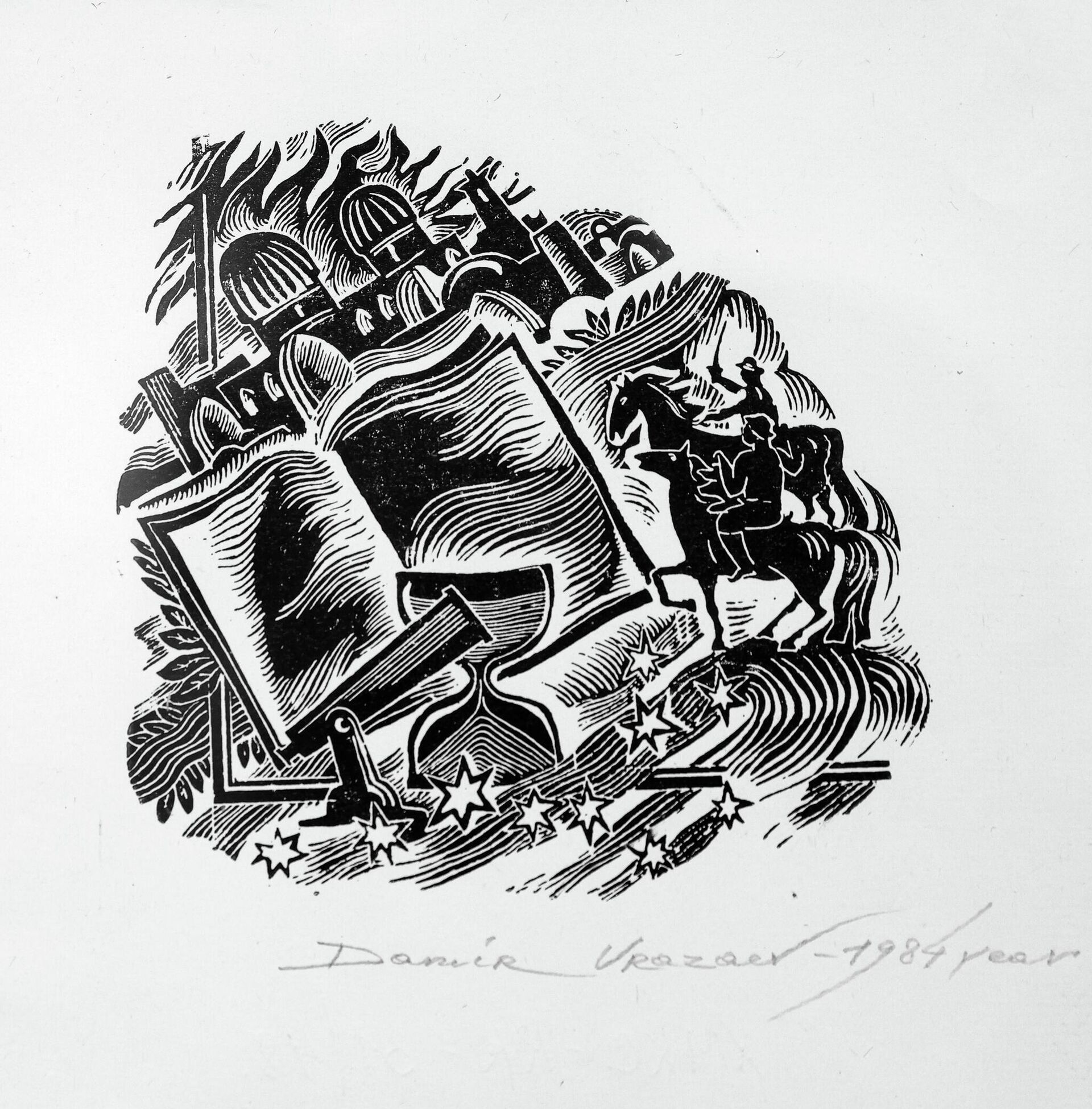 Дамир Уразаев хотирасига бағишланган ксилография кўргазмаси Дамир Уразаев хотирасига бағишланган ксилография кўргазмаси - Sputnik Ўзбекистон, 1920, 26.01.2026