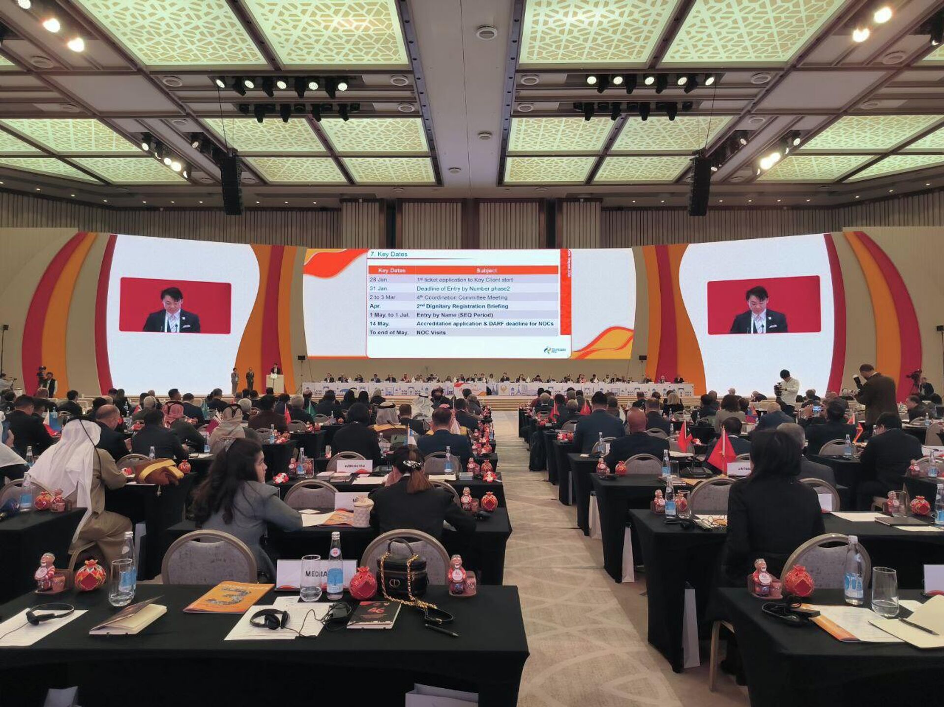 В Ташкенте началась 46-я Генеральная Ассамблея Олимпийского совета Азии - Sputnik Узбекистан, 1920, 26.01.2026