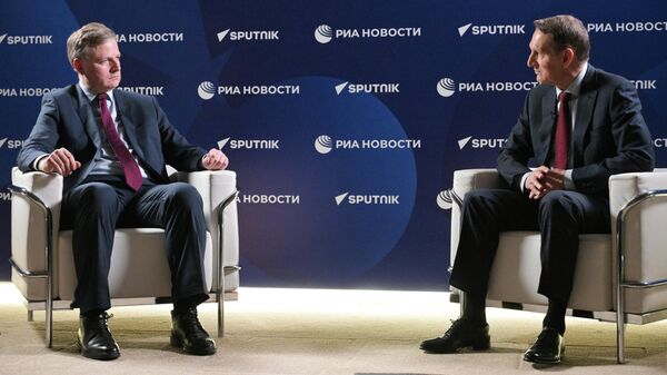 Интервью директора Службы внешней разведки РФ Сергея Нарышкина - Sputnik Ўзбекистон