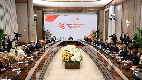 🟠 Шавкат Мирзиёев принял руководителей Олимпийского совета Азии и участников Генеральной ассамблеи - Sputnik Узбекистан