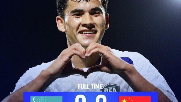 Сборная Узбекистана по футболу сыграла вничью с командой Китая в товарищеском матче - Sputnik Узбекистан