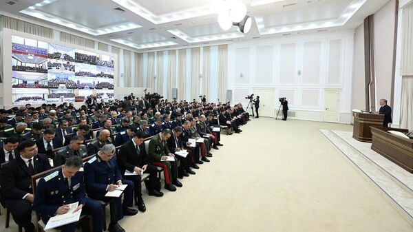 На совещании были озвучены новые меры по борьбе с наркоманией и оргпреступностью - Sputnik Ўзбекистон