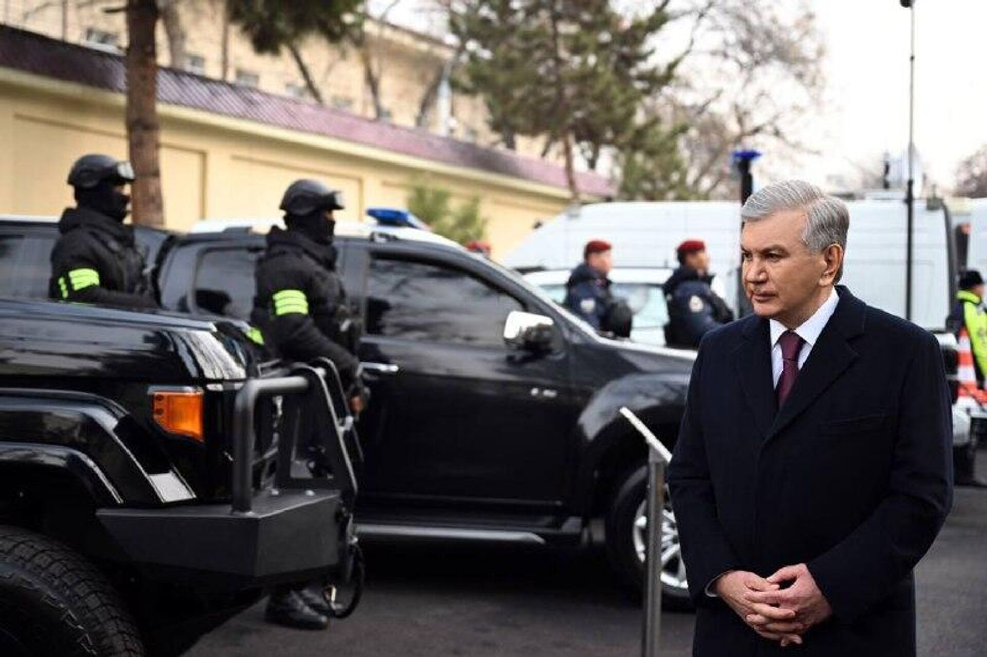 Шавкат Мирзиёев ознакомился с деятельностью службы охраны при ГУВД Ташкента Шавкат Мирзиёев ознакомился с деятельностью службы охраны при ГУВД Ташкента - Sputnik Узбекистан, 1920, 28.01.2026