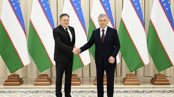 Шавкат Мирзиёев принял гендиректора госкорпорации Росатом Алексея Лихачёва - Sputnik Узбекистан