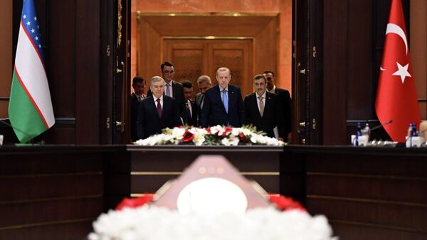 Президенты Узбекистана и Турции провели четвёртое заседание Совета стратегического сотрудничества высшего уровня - Sputnik Узбекистан