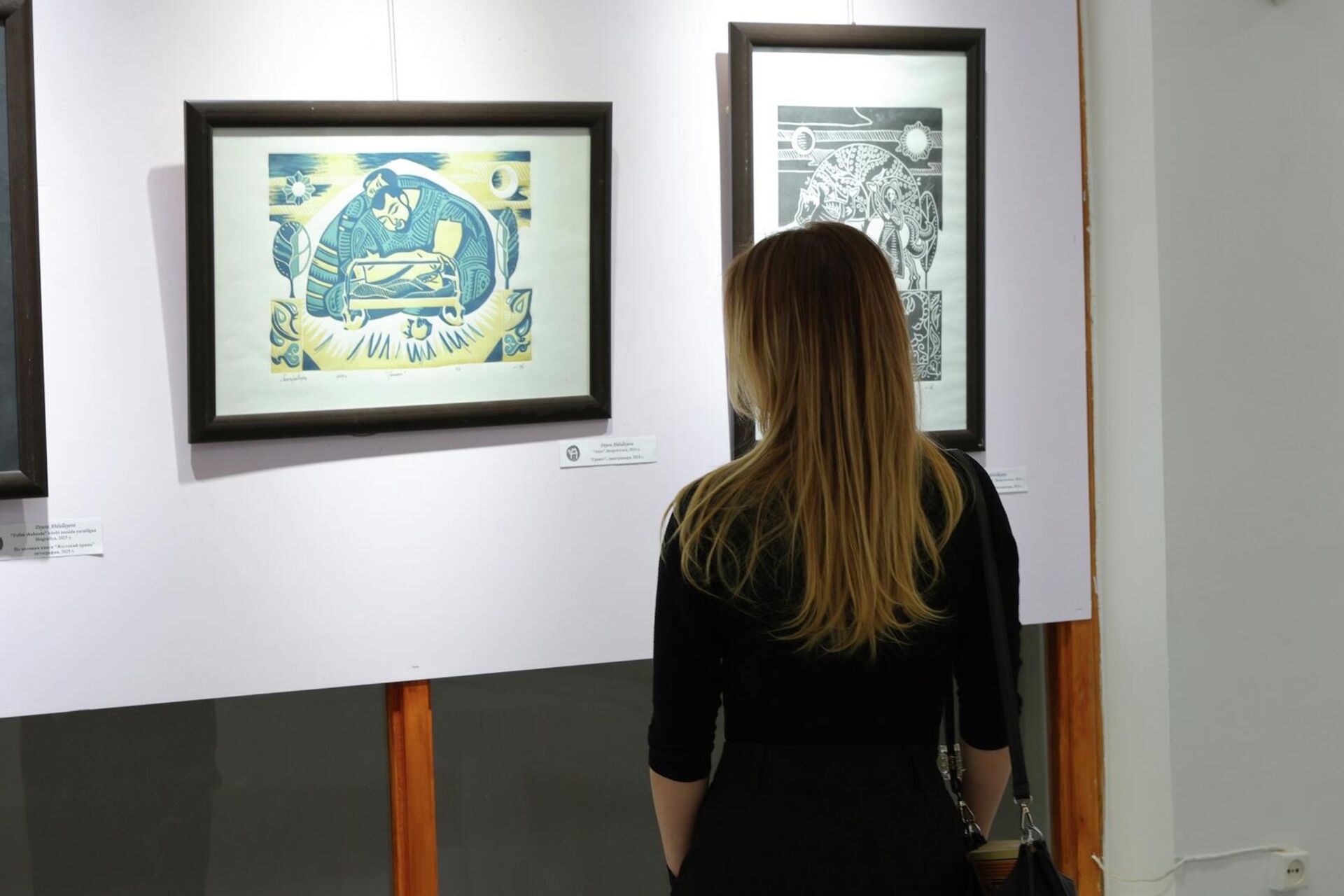 Выставка графики Возвращение Эстампа Выставка графики Возвращение Эстампа - Sputnik Узбекистан, 1920, 31.01.2026