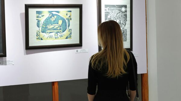 Vistavka grafiki Vozvrashenie Estampa - Sputnik O‘zbekiston