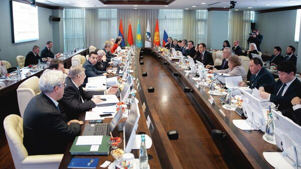 Sostoyalos zasedanie Soveta Yevraziyskoy ekonomicheskoy komissii - Sputnik O‘zbekiston