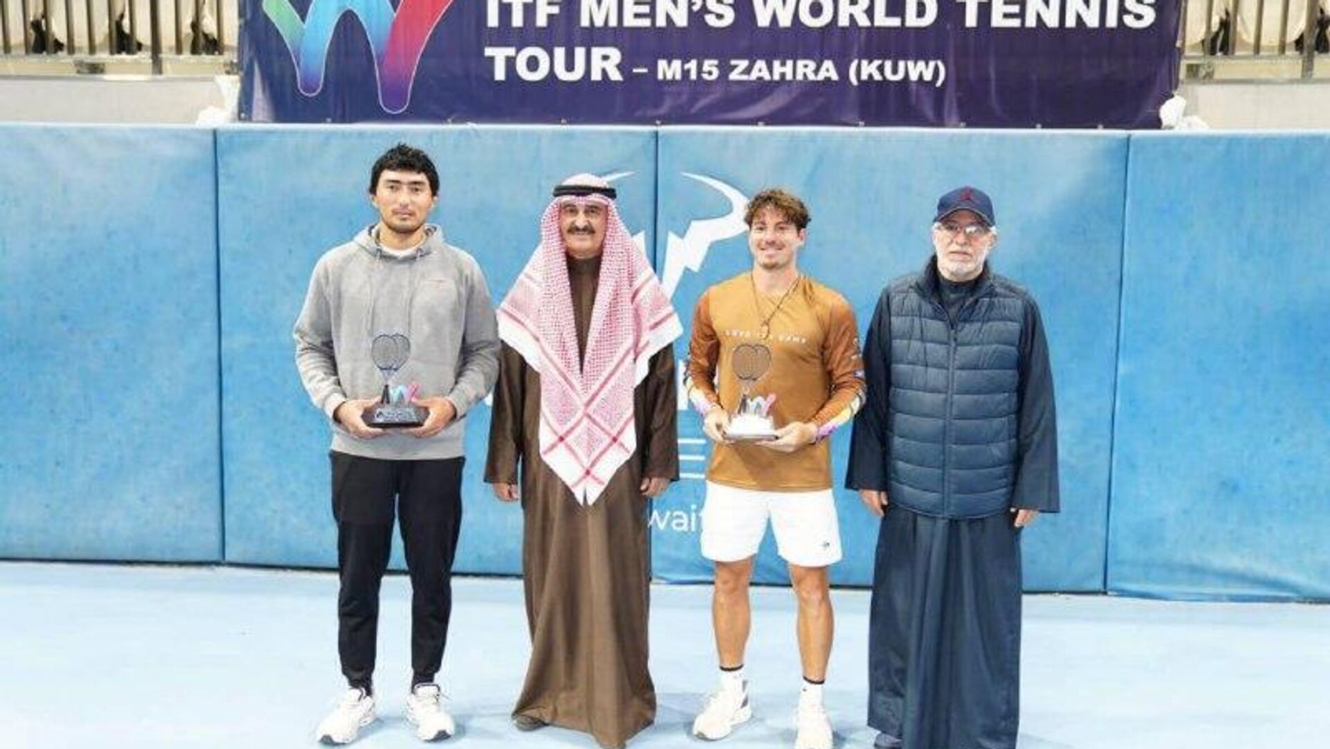 Теннисист из Узбекистана Хумоюн Султанов стал победителем турнира в Кувейте - Sputnik Узбекистан, 1920, 02.02.2026