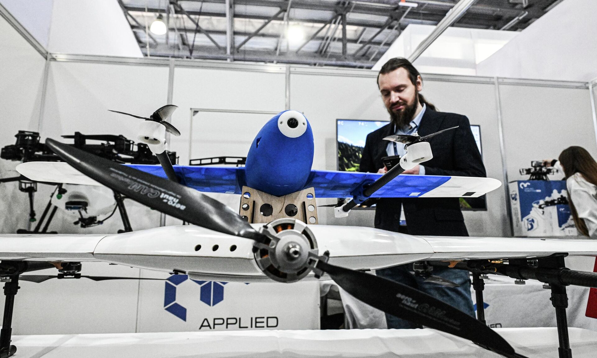 Национальный авиационный инфраструктурный салон в Москве - Sputnik Узбекистан, 1920, 04.02.2026