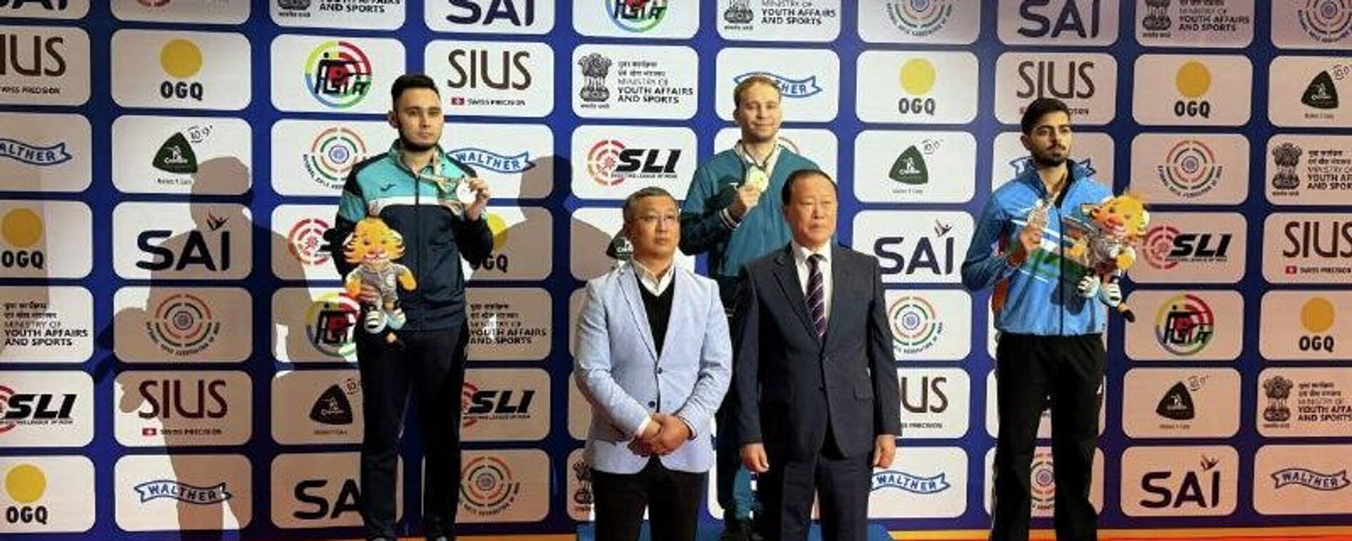 🟠Узбекистанцы начали чемпионат Азии по стрелковому спорту в Индии с двух золотых медалей - Sputnik Узбекистан, 1920, 05.02.2026