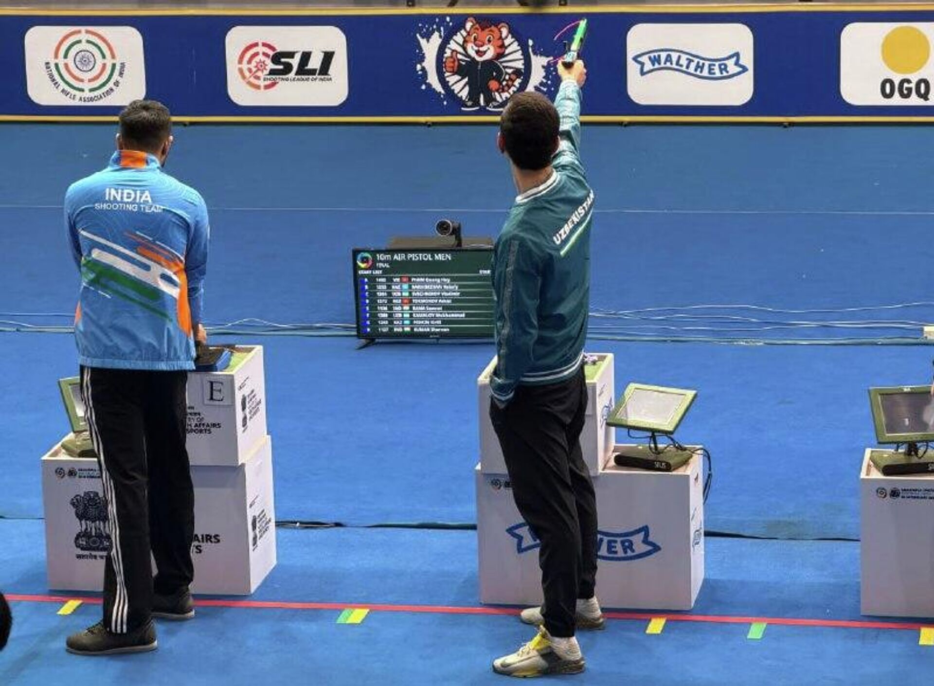 🟠Узбекистанцы начали чемпионат Азии по стрелковому спорту в Индии с двух золотых медалей - Sputnik Узбекистан, 1920, 05.02.2026