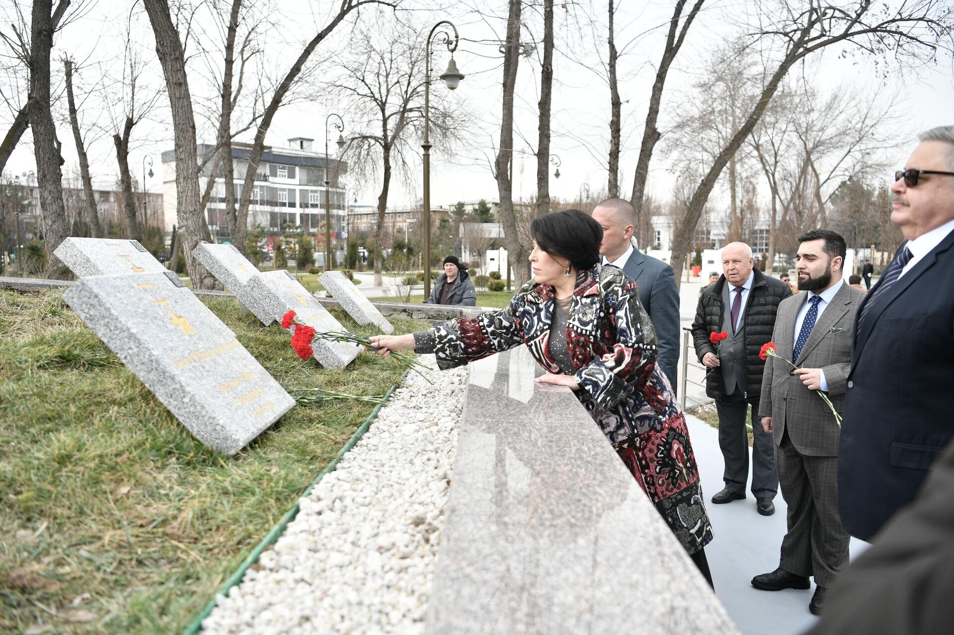 Представители Общественного совета Россотрудничества посетили Парк Победы в Ташкенте - Sputnik Узбекистан, 1920, 05.02.2026