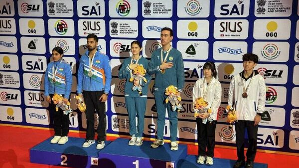 🟠Узбекистанские стрелки обновили мировой и континентальный рекорды на чемпионате Азии - Sputnik Узбекистан