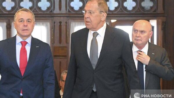 Ключевые заявления Лаврова по итогам переговоров с главой МИД Швейцарии и генсеком ОБСЕ - Sputnik Узбекистан