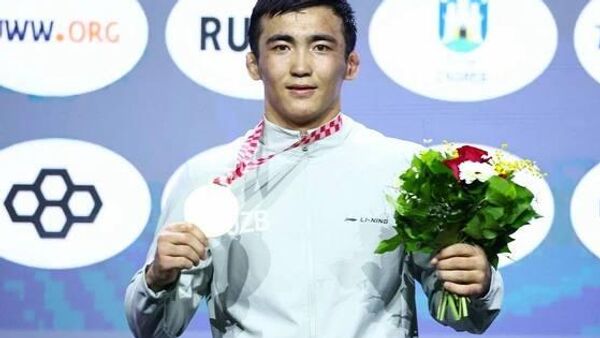 Представитель сборной Узбекистана Айтжан Халмаханов стал чемпионом международного турнира Zagreb Open по греко-римской борьбе - Sputnik Узбекистан