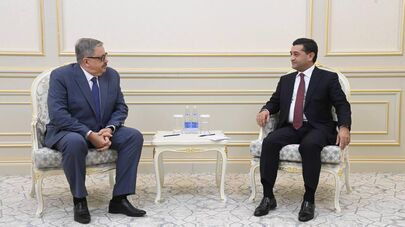 Глава МИД РУз Бахтиёр Саидов и посол РФ Алексей Ерхов провели встречу