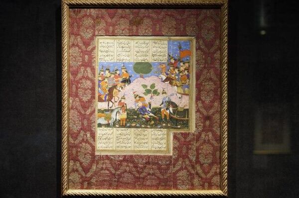 В Центре исламской цивилизации впервые представят подлинные миниатюры из Бухары и Шираза, которые ранее хранились в Великобритании - Sputnik Узбекистан