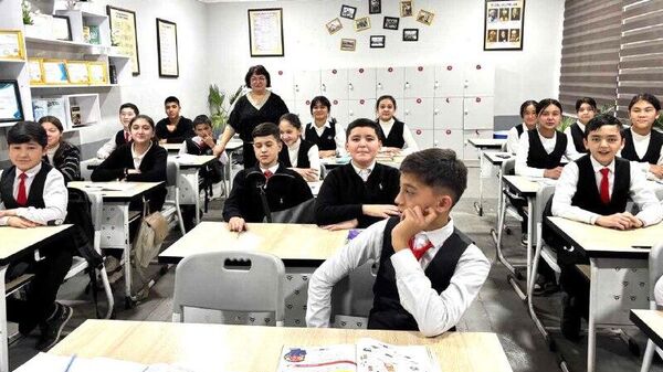 Учителя из России провели в школах Узбекистана мероприятия, приуроченные ко Дню российской науки - Sputnik Узбекистан