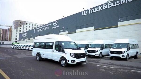 Тошшахартрансхизмат купил 20 новых микроавтобусов для пассажирских рейсов в горные районы Ташобласти - Sputnik Узбекистан