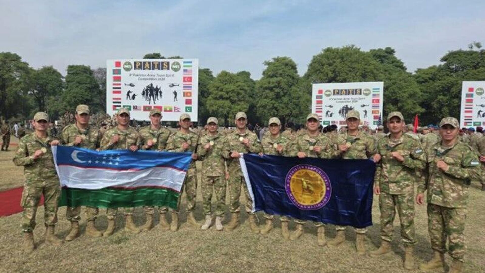  Военные Узбекистана заняли первое место на международных армейских играх в Пакистане Военные Узбекистана заняли первое место на международных армейских играх в Пакистане - Sputnik Узбекистан, 1920, 11.02.2026
