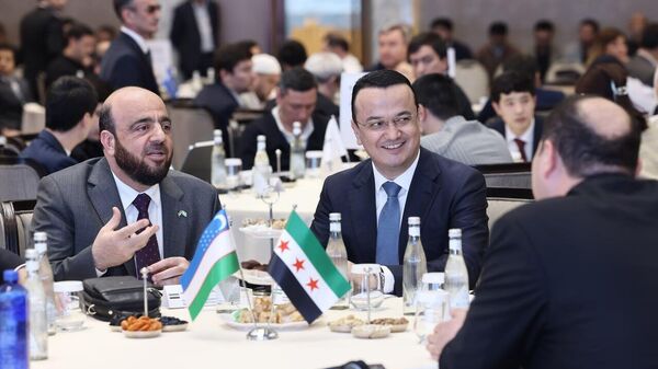 В Ташкенте состоялись переговоры и бизнес-форум с участием делегации Сирии. - Sputnik Узбекистан
