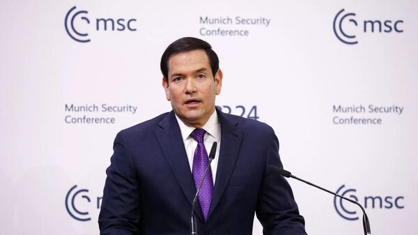 Госсекретарь США Марко Рубио выступает на Мюнхенской конференции по безопасности
 - Sputnik Узбекистан