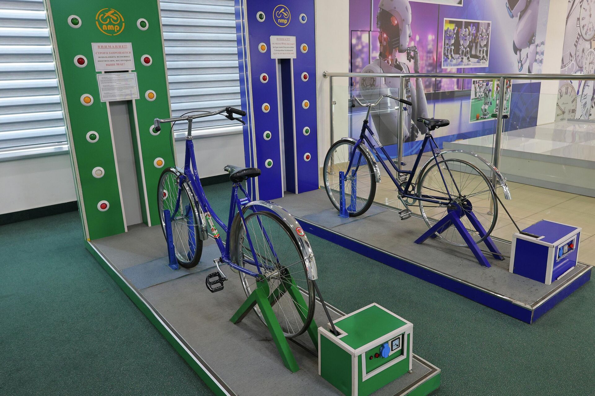 Тошкентдаги Политехника музейидаги велогенератор. Тошкентдаги Политехника музейидаги велогенератор. - Sputnik Ўзбекистон, 1920, 13.02.2026