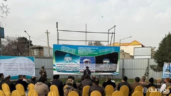 В афганском Мазари-Шарифе заложили первый камень в строительство нового памятника Алишеру Навои - Sputnik Узбекистан